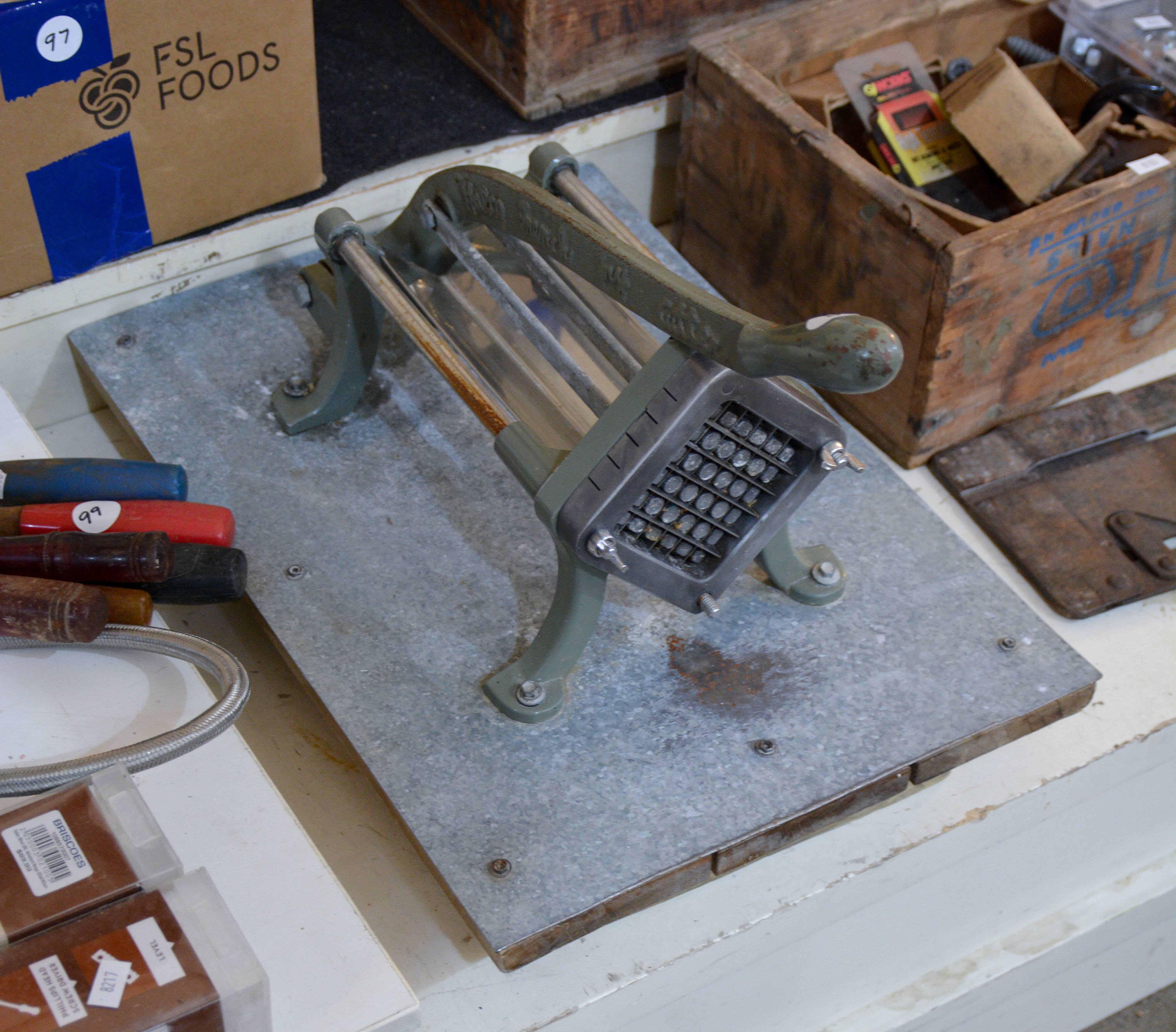 Commercial Fry Cutter — sold at auction in New Zealand for $45