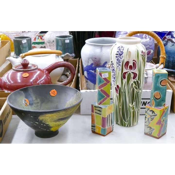 Box Studio Pottery Teapots and Goblets