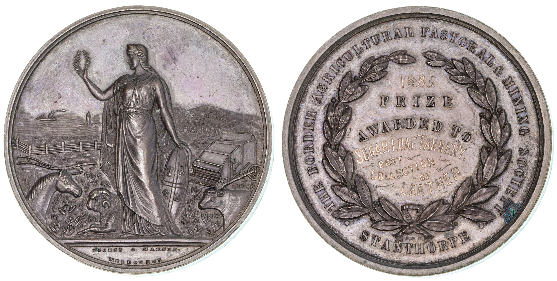 430 · Queensland, 1885, aUNC