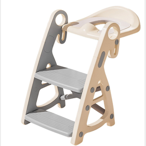 FA PLUS BABY FOLDABLE TOILET LADDER WITH SEAT TRAINING TOILET SEAT FOR KIDS