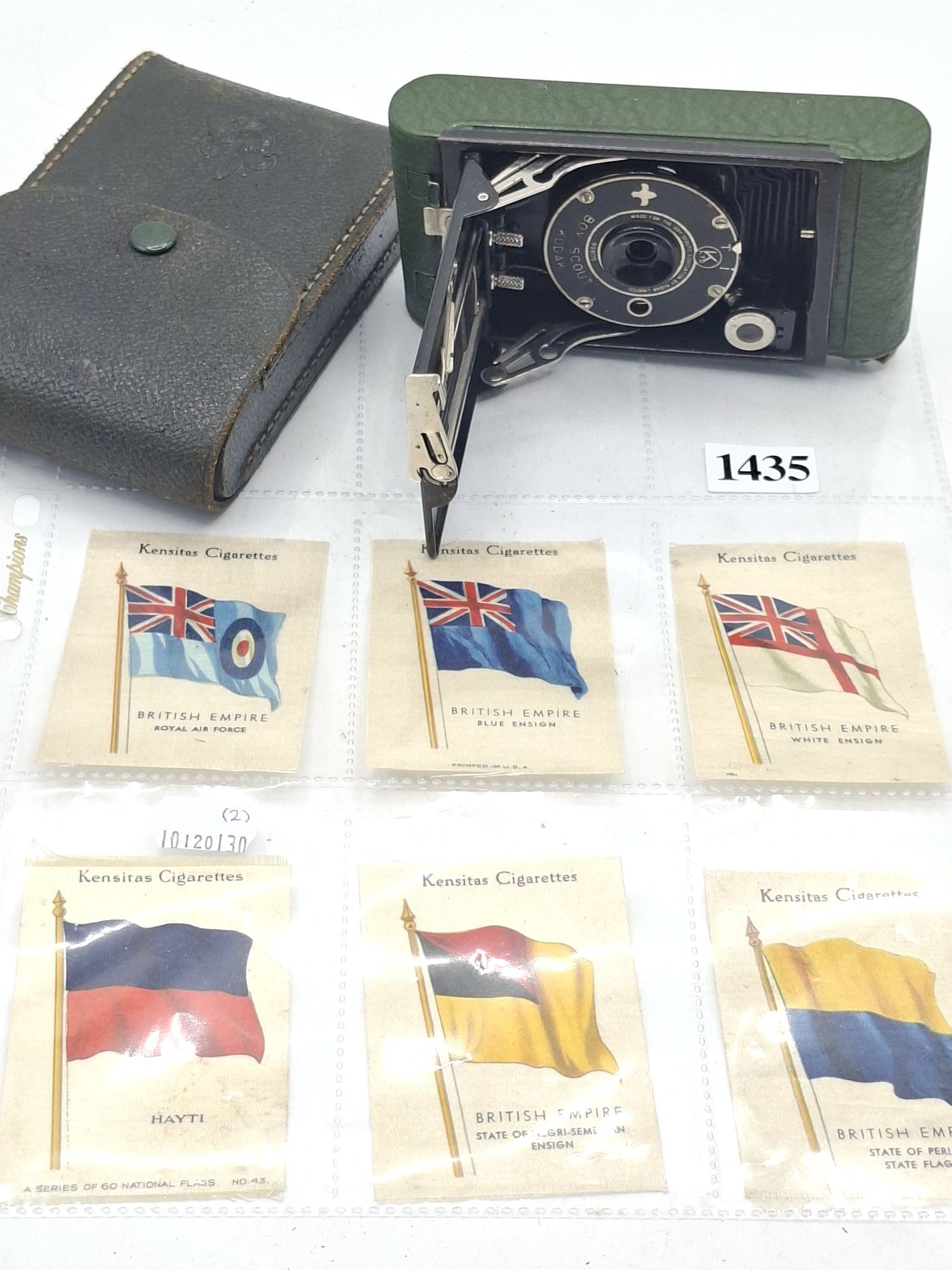 Boy Scout Folding Camera And Silks