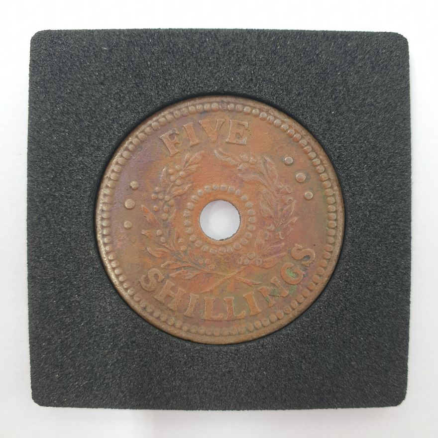 Five Shillings Internment Camp Coin