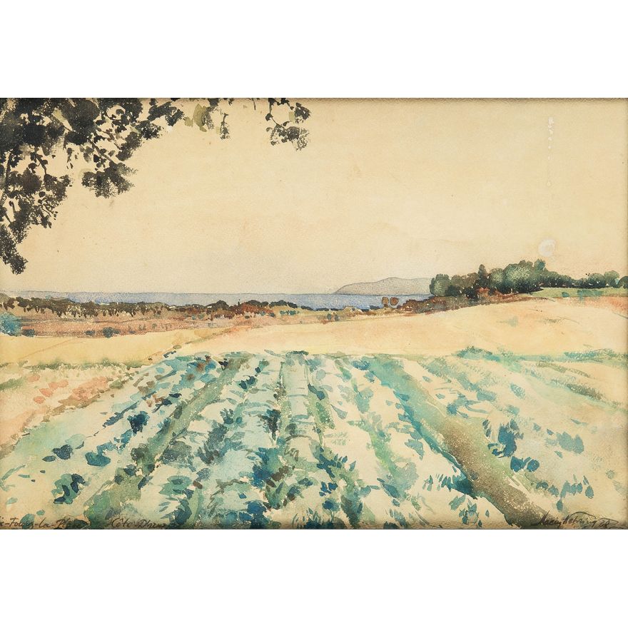 Maciej Nehring | Widok z Lazurowego Wybrzeża, 1928 r.