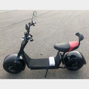 1200W ELECTRIC OFFROAD BLACK & RED SCOOTER 1200WRB**