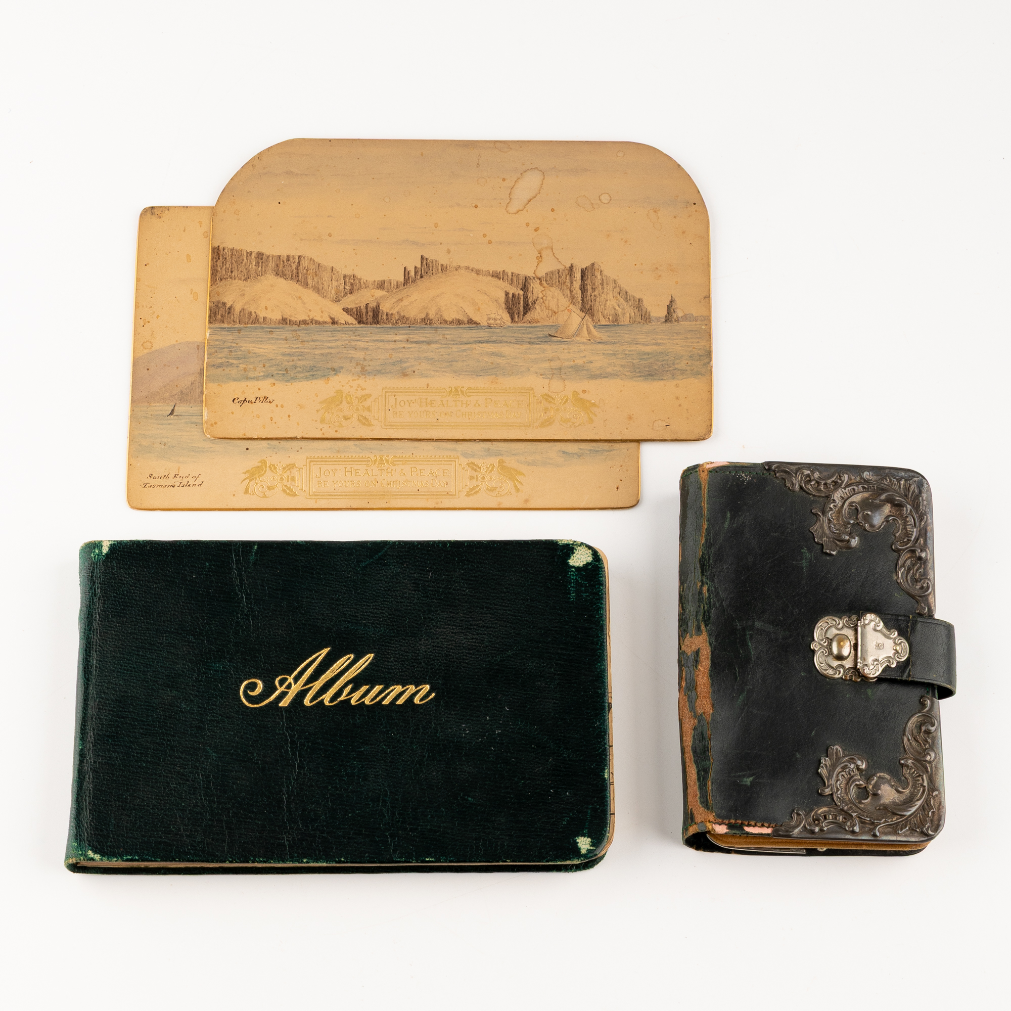 178 · Personal Yearbook Album, Purse & Postcards, 1910 - 1913,  EF