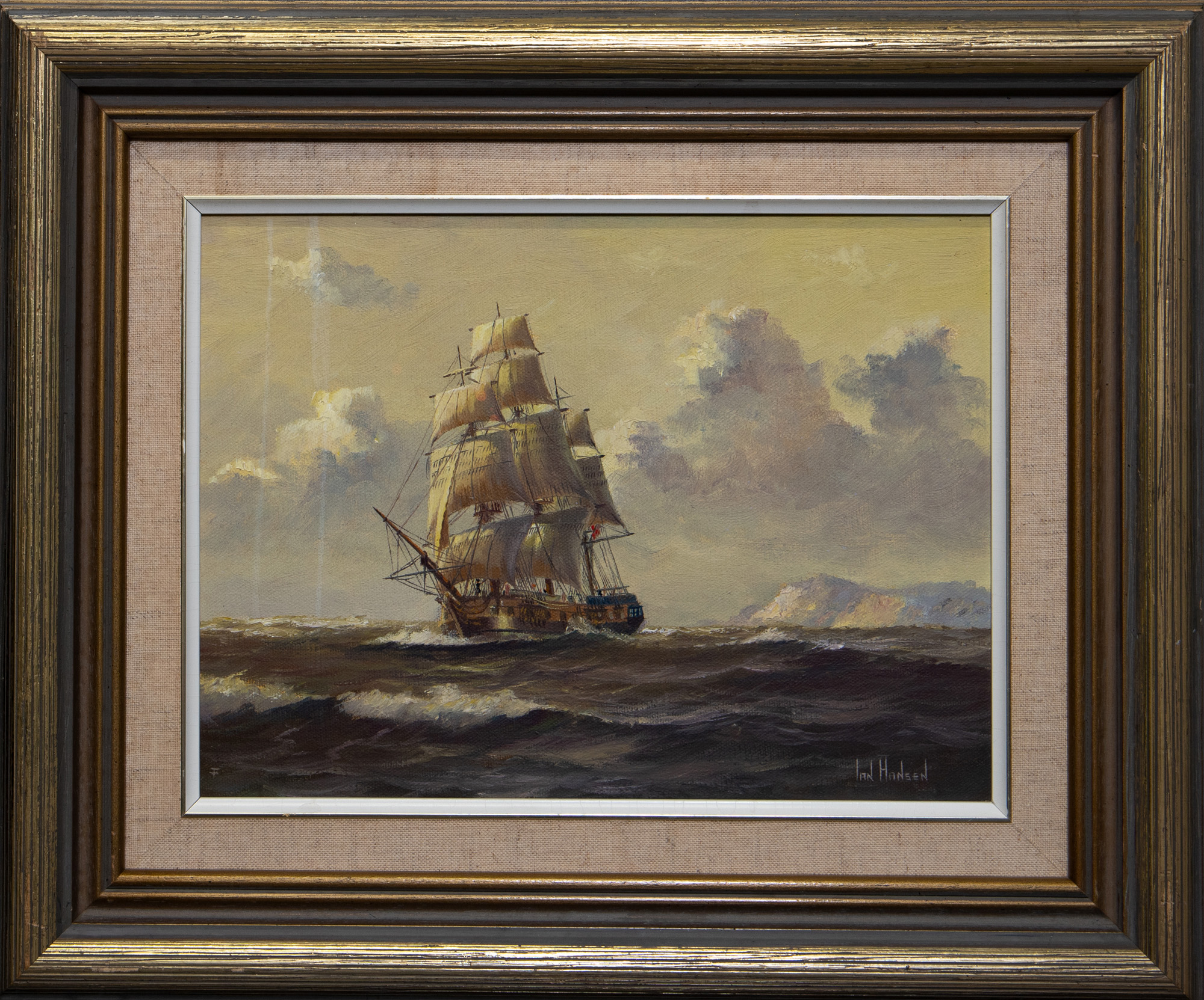 473 · Ian Hansen, 'HMS Investigator'