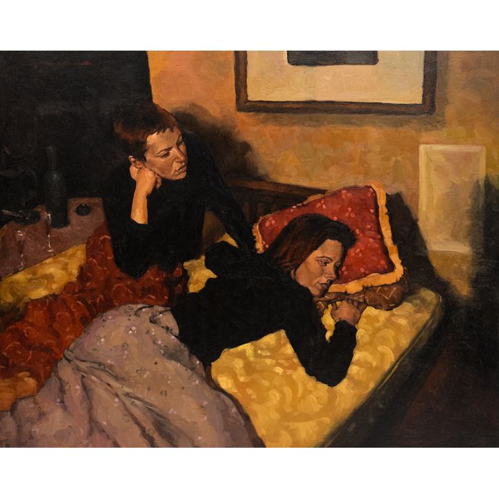 Joseph Lorusso ''Afternoon Slumber'' Oil
