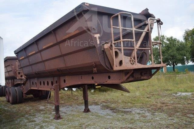 2020 Afrit Side tipper Semi Trailer double Axle -LEADER& FOLLOWER