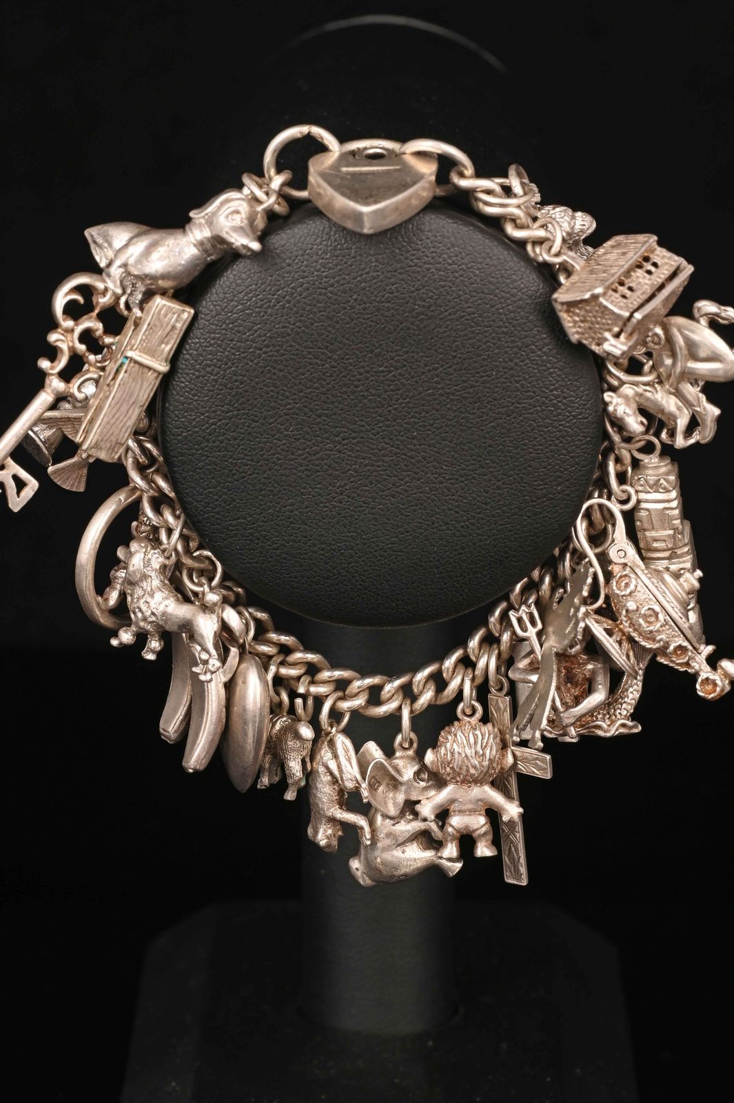 Charm Bracelets Silver Charms PANDORA SILVER BRACELET WITH CRYSTAL