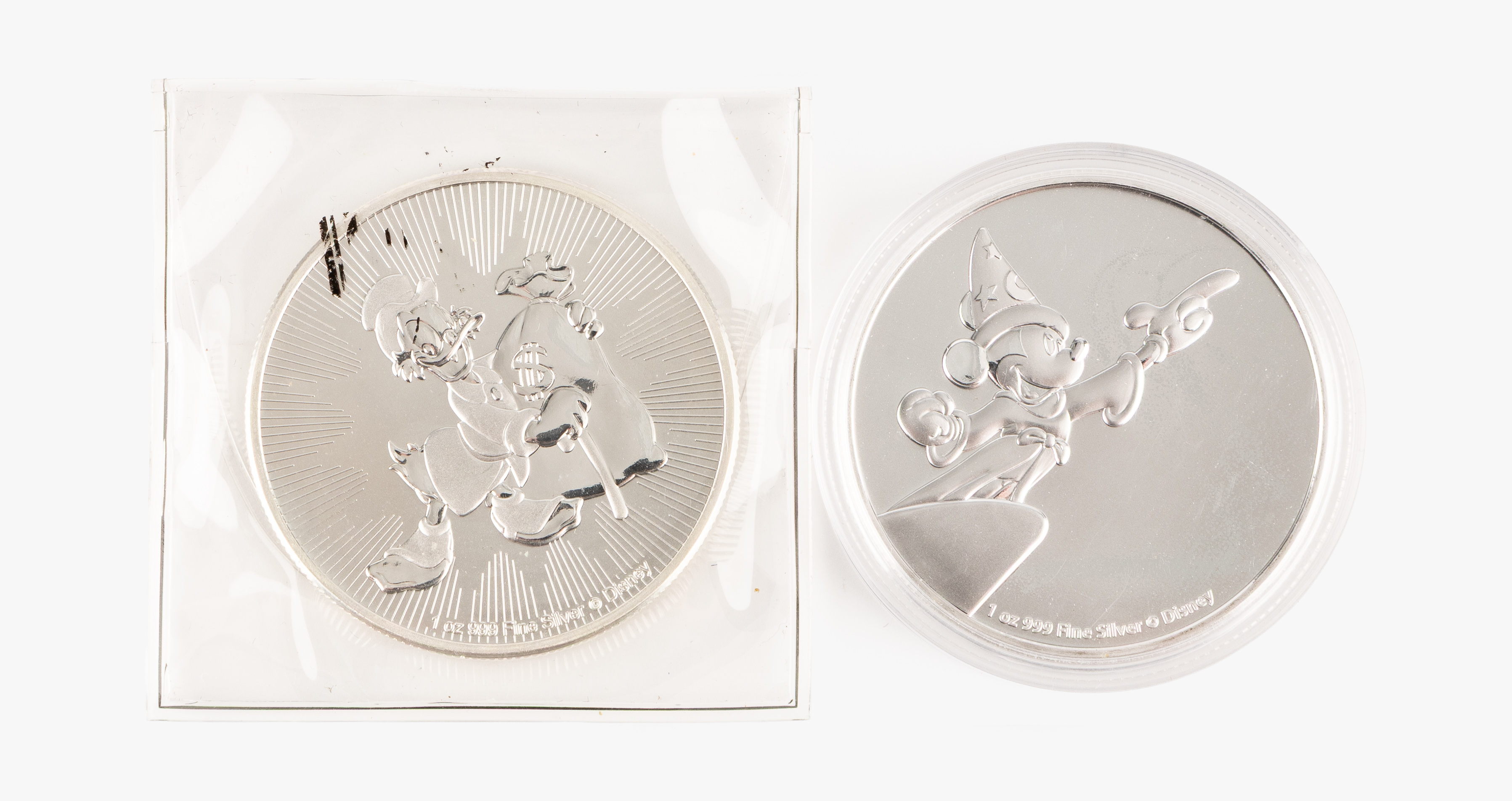 245 · Niue, Silver Coins, Two Dollars, 2018 - 2019,  UNC