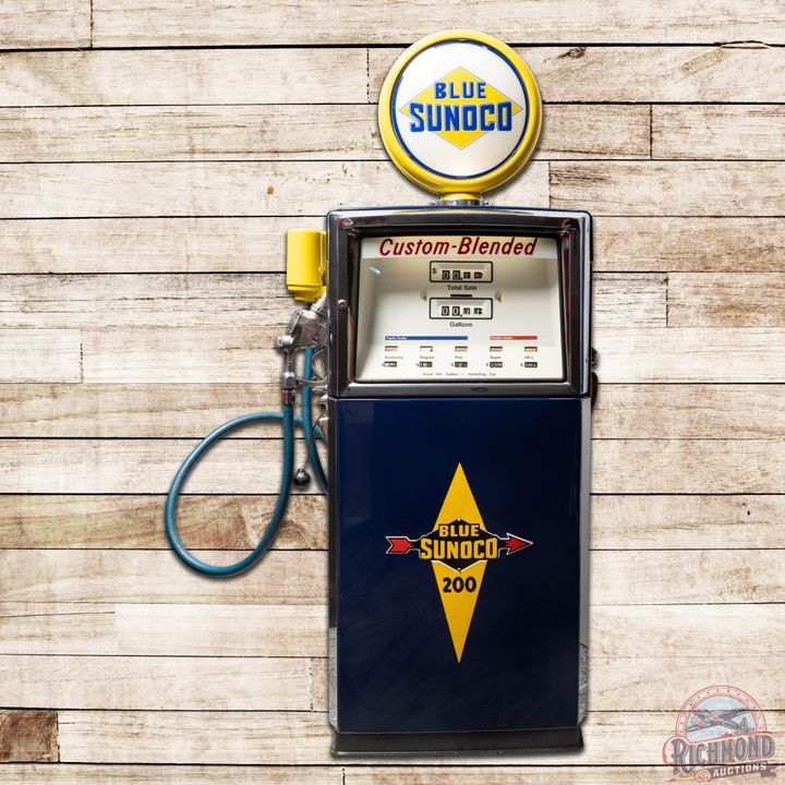 Wayne Model 511 Blend-O-Matic Sunoco Gas Pump Restored