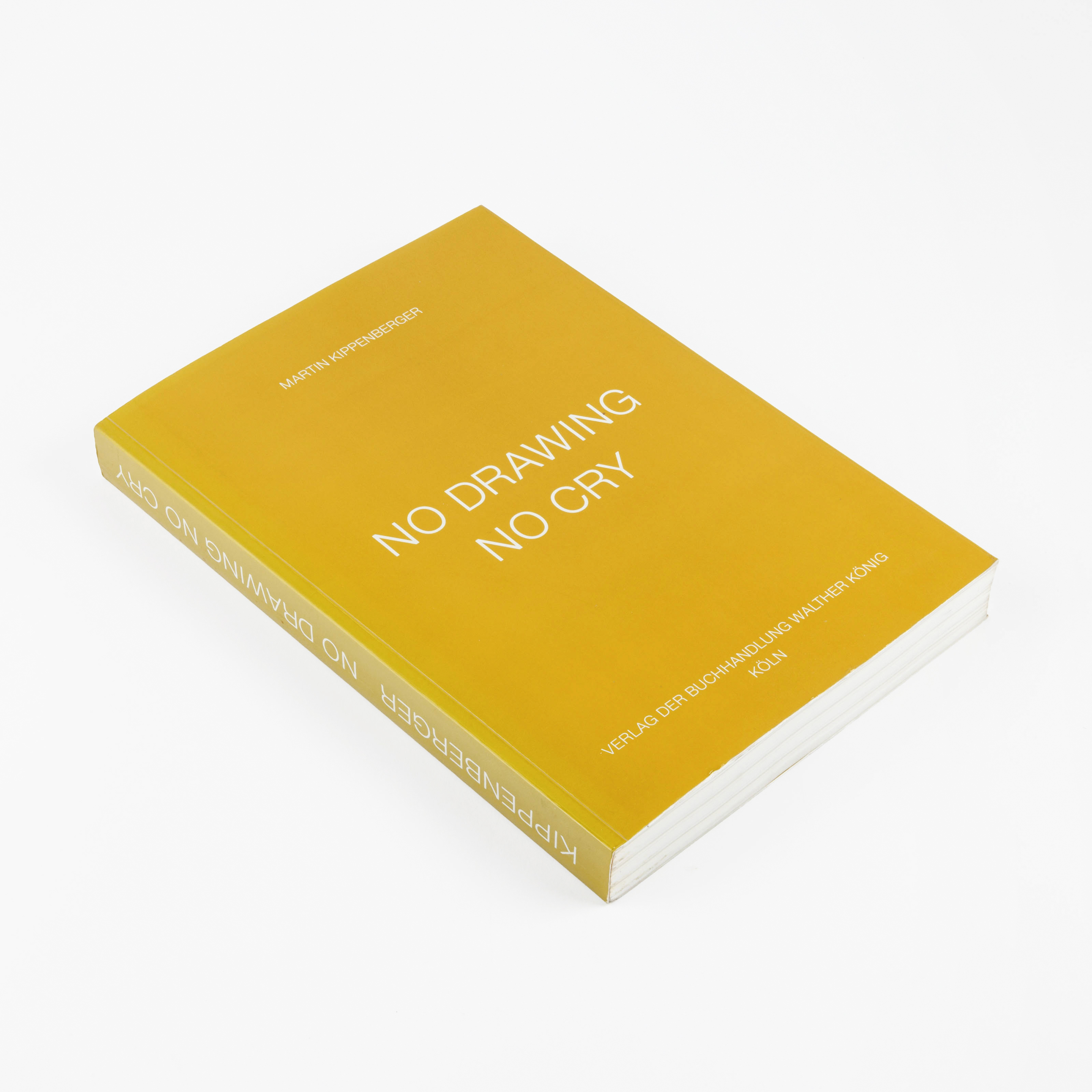 Martin Kippenberger - No drawing no cry. Cologne, Verlag der Buchhandlung Walther König, 2000. 4to – kavel bij Bernaerts, Antwerp