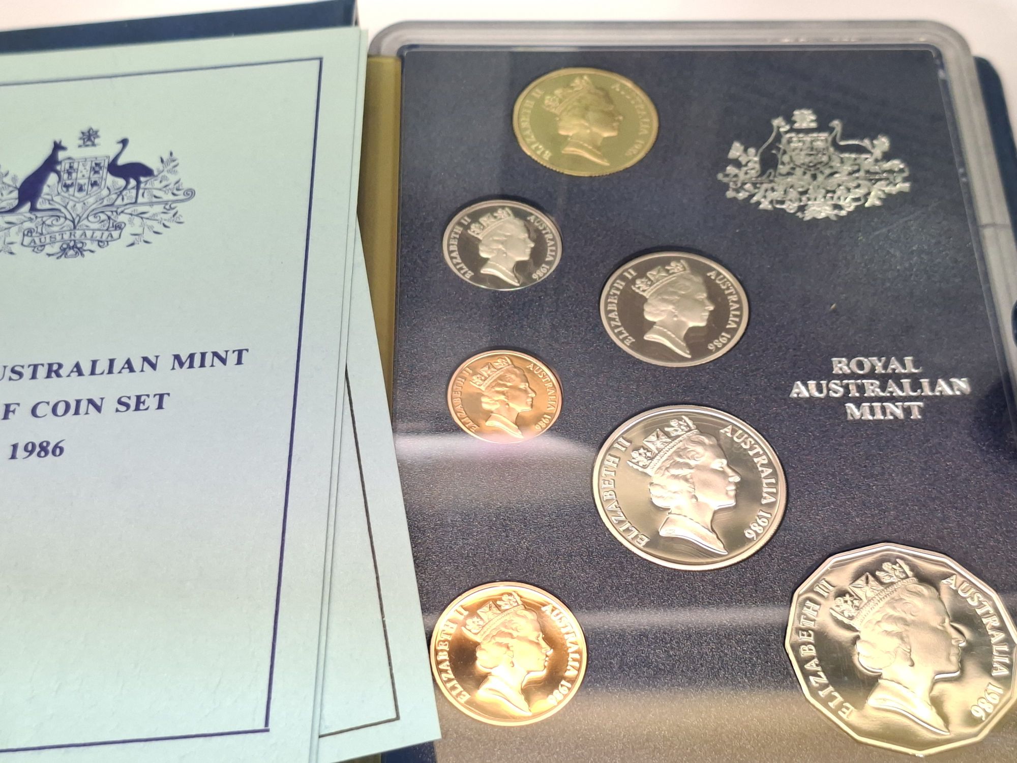 1986 Proof Coin Set