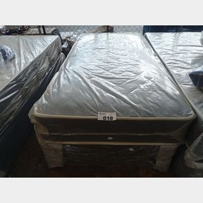 SINGLE SINGLE SPRING MATRESS WITH BASE