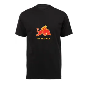Unisex Black Cotton Short Sleeve Crew Neck Regular T shirt Max Redbul Black L Unisex |