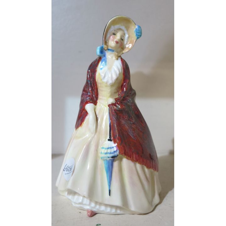 ROYAL DOULTON FIGURE, PAISLEY SHAWL, HN 1988,
