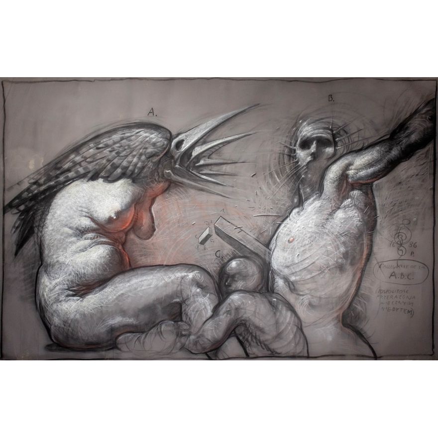Franciszek Starowieyski | Alegoria A.B.C., 1986