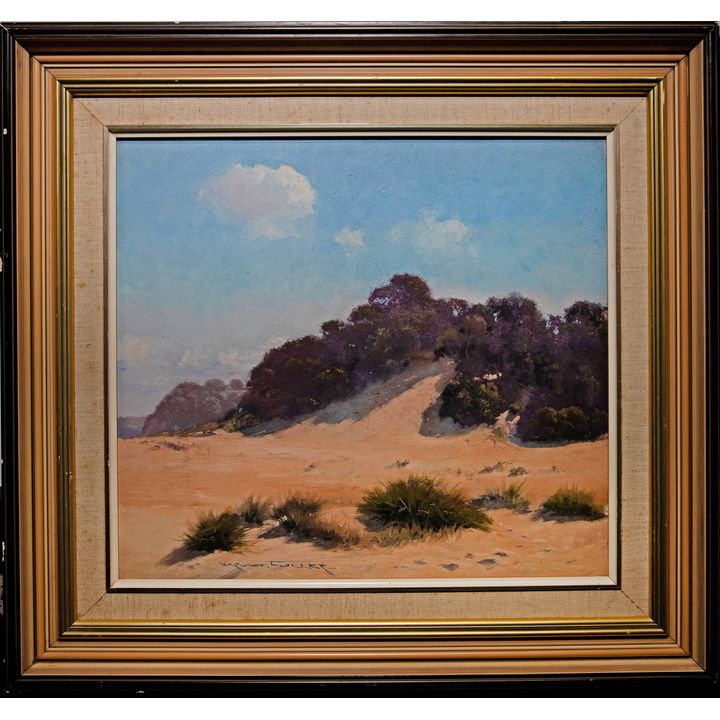 Warwick Fuller (1948-), 'Sand Dune in Afternoon Light',
