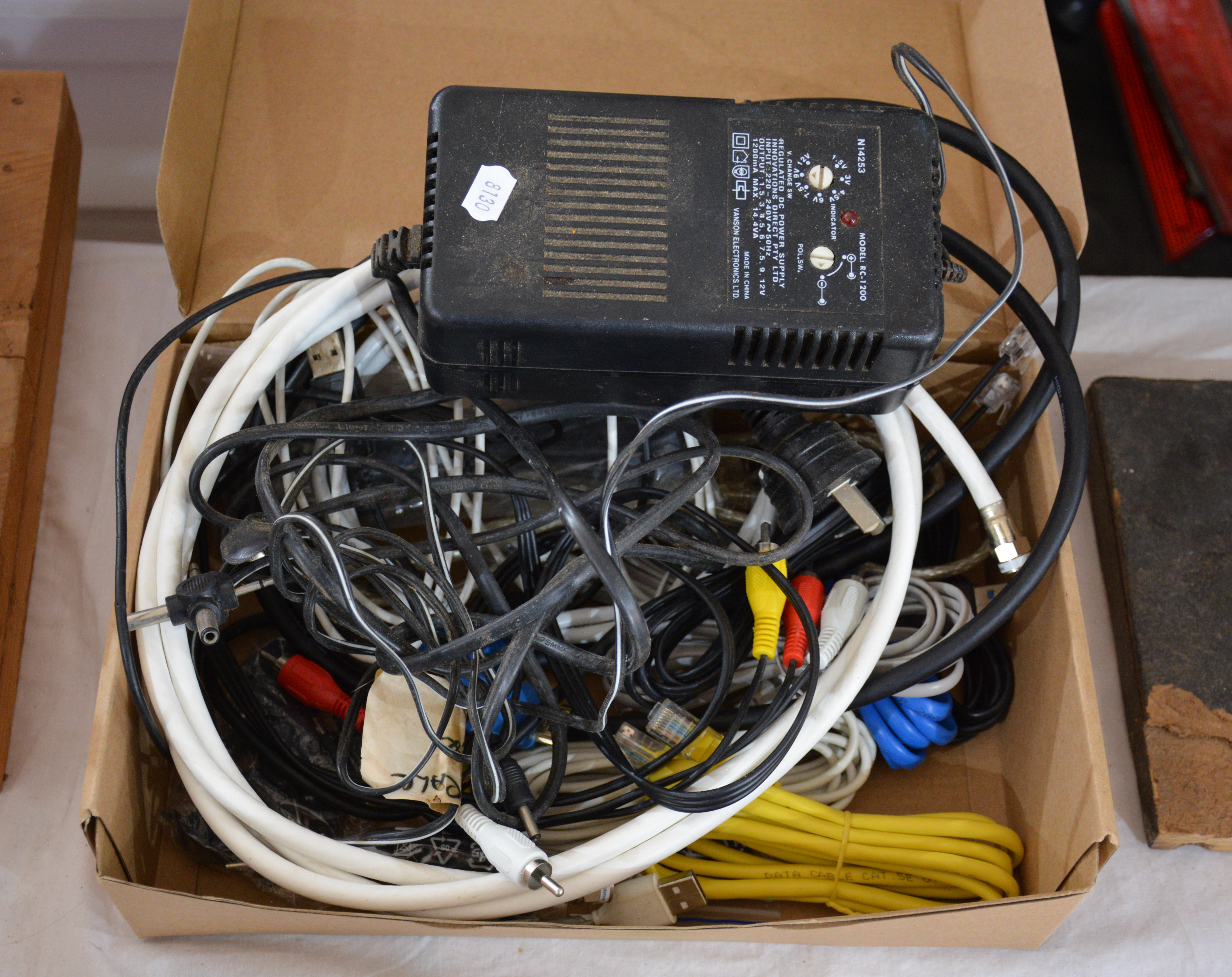 Regulated Power Supply, Cables etc — NZ auction result