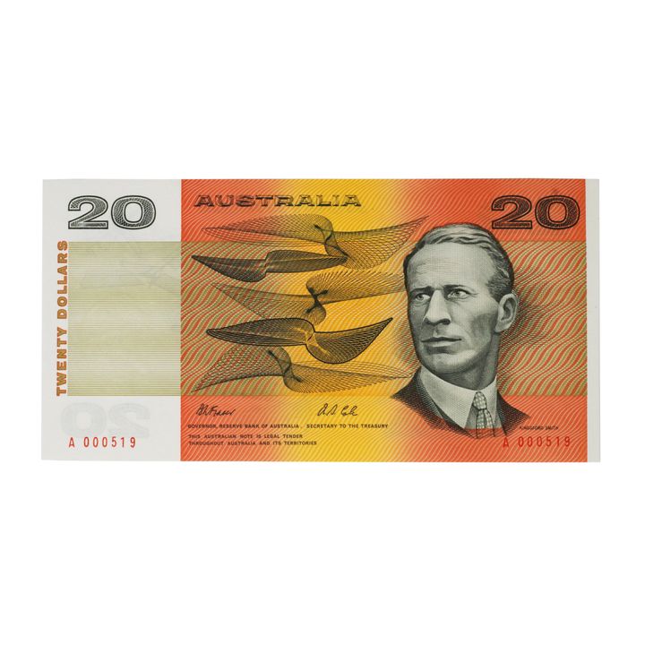 Elizabeth II, Twenty Dollars, 1991, CHU