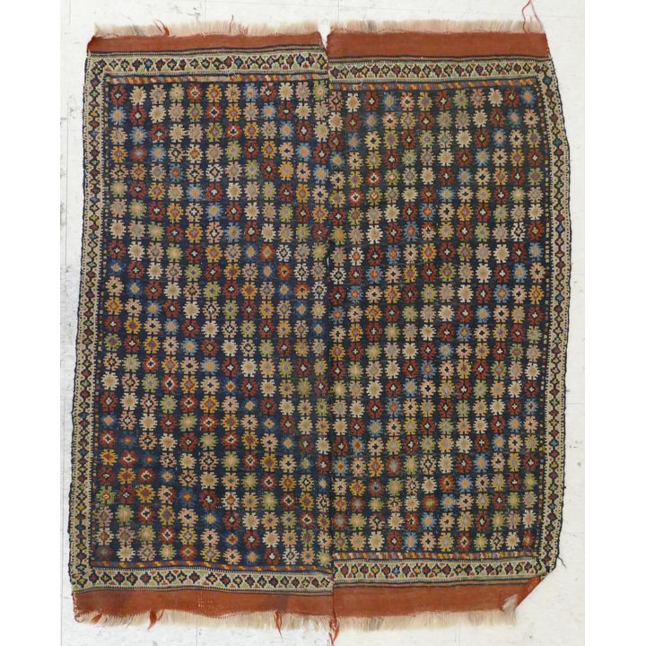 Antique Kilim Small Oriental Rug