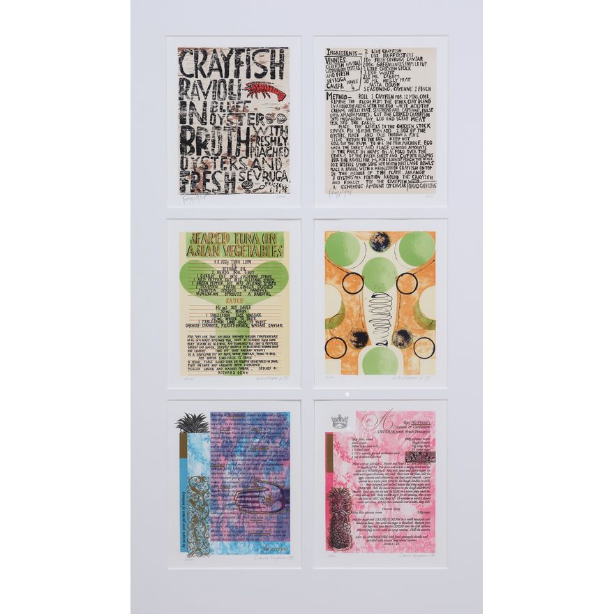 Dick Frizzell, Denys Watkins and Carole Shepheard, 'Untitled (recipes)'