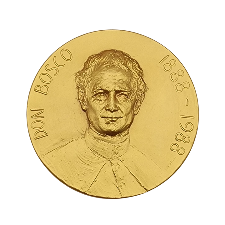 La medalla conmemorativa de Don Bosco de 1888 a 1988