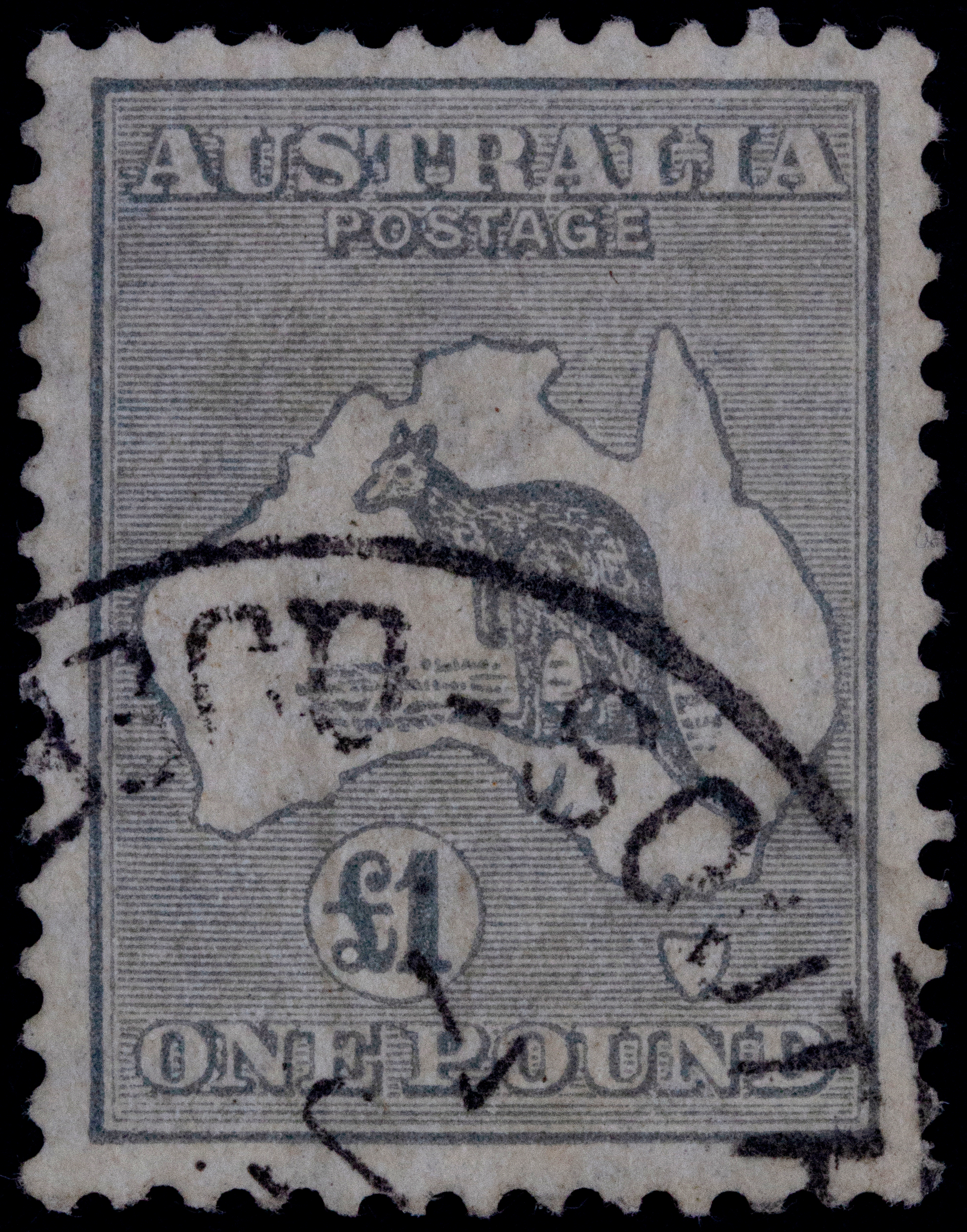 421 · C of A Watermark, One Pound, 1935, Good