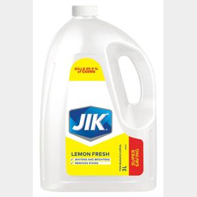 JIK 1 x 3l. Germ Killing. Liquid Thin Bleach. Stain remover. Lemon|