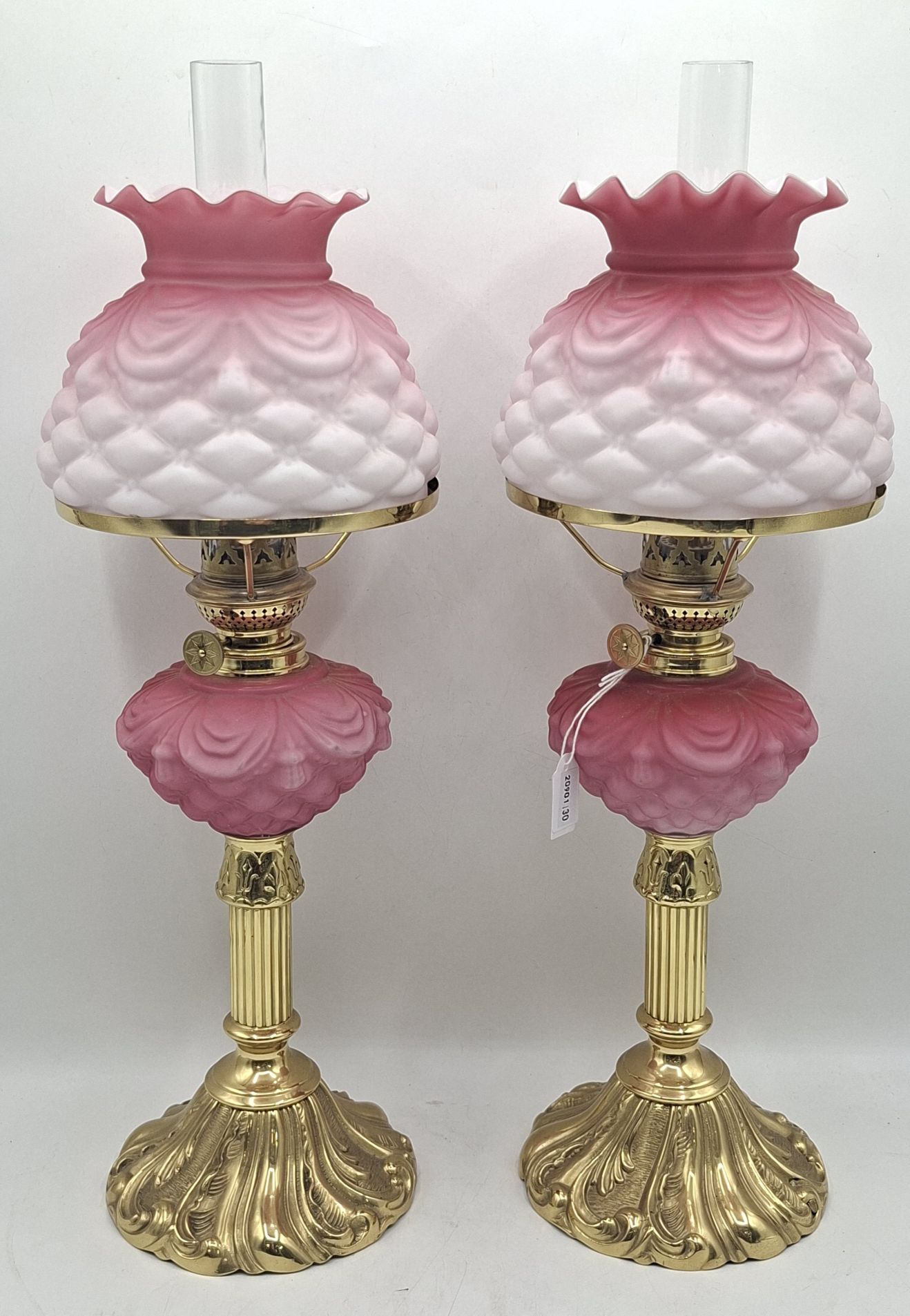 A Pair Of Victorian Parlour Lamps
