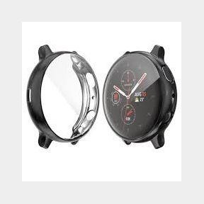 Lux Tech PU Protective Case for 44mm Galaxy Active 2 Watch - Black - Bar 9902043703898-51748/8235 SN B2 (S7)