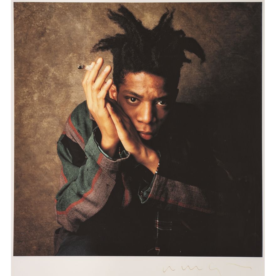 William Coupon ''Jean-Michel Basquiat'' 1987 Color Photo