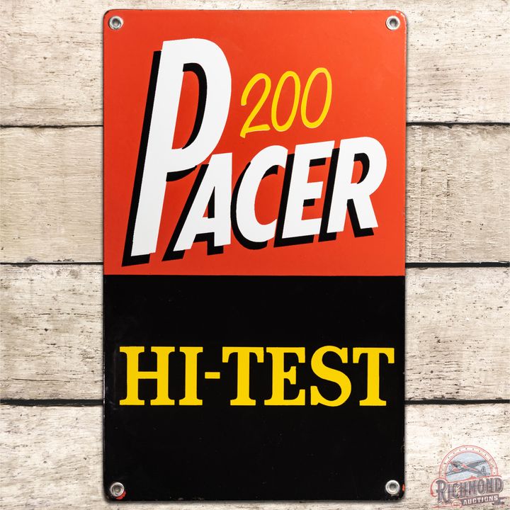 Pacer 200 Hi-Test SSP Pump Plate Sign - 9