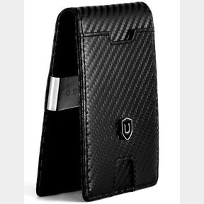 UVONGO Mens Minimalist Wallet RFID Blocking /Money Clip/Credit Card Holder Black |