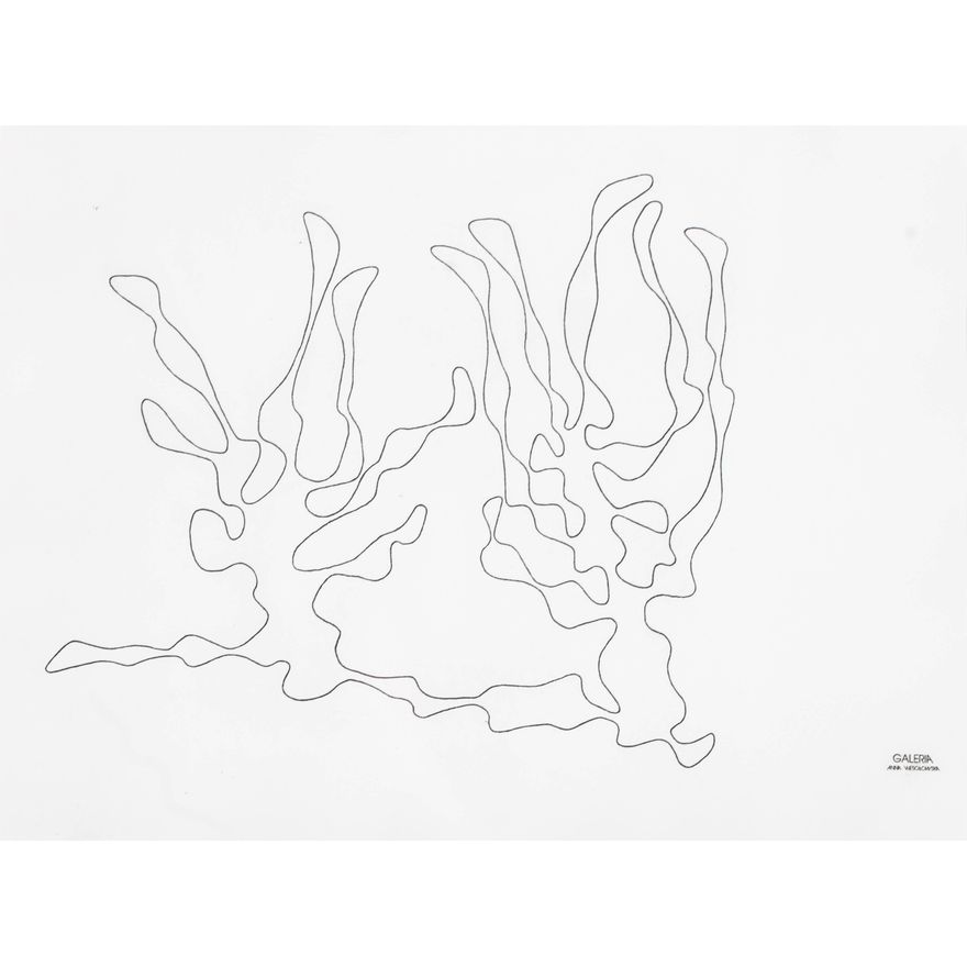 Władysław Strzemiński | Drzewa, z cyklu 'Białoruś Zachodnia', 1939/1985