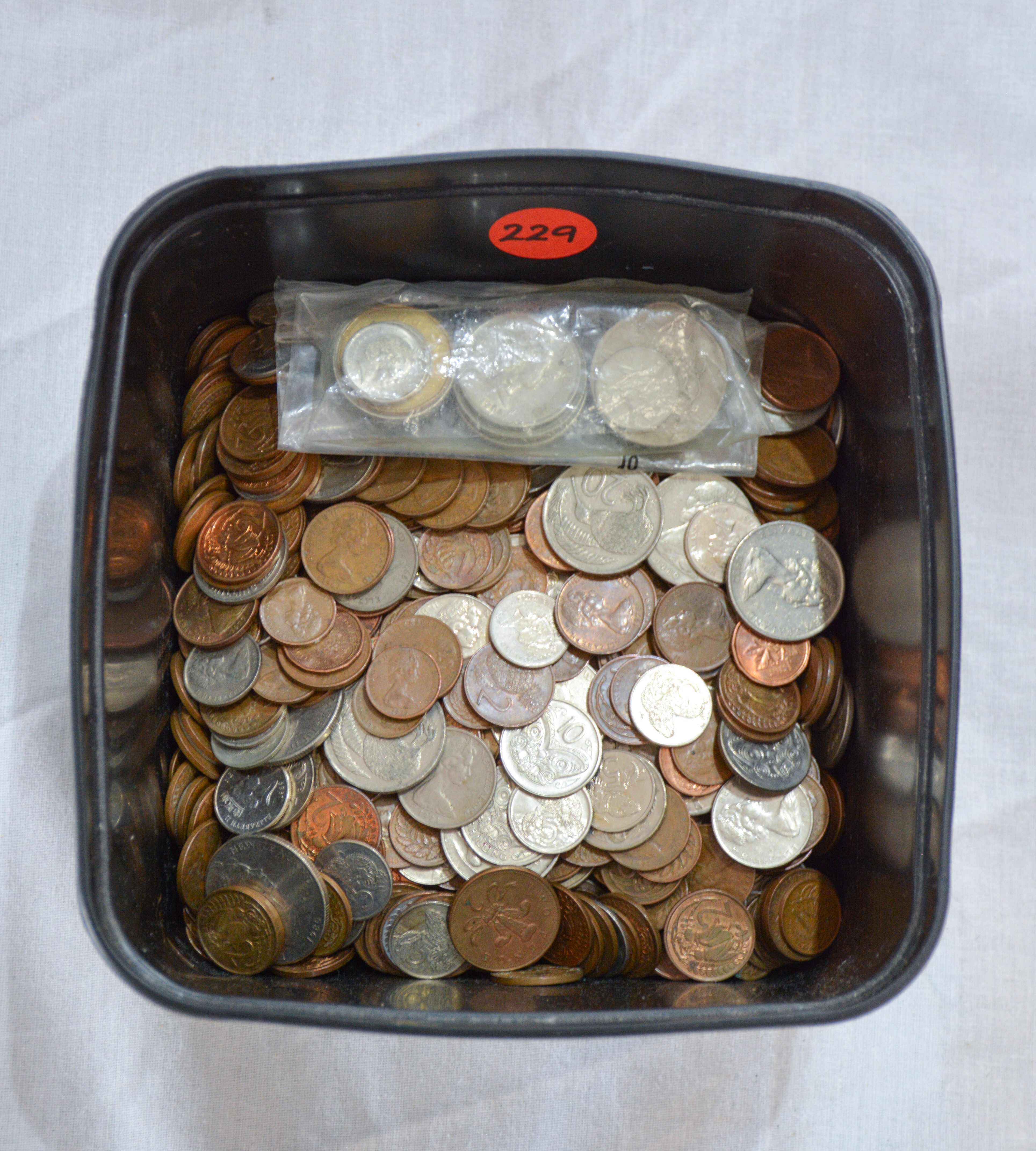 Collection of Coins - Largely NZ — sold at auction in New Zealand for $30