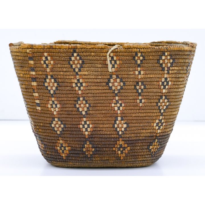 Antique Thompson River Indian Hard Basket