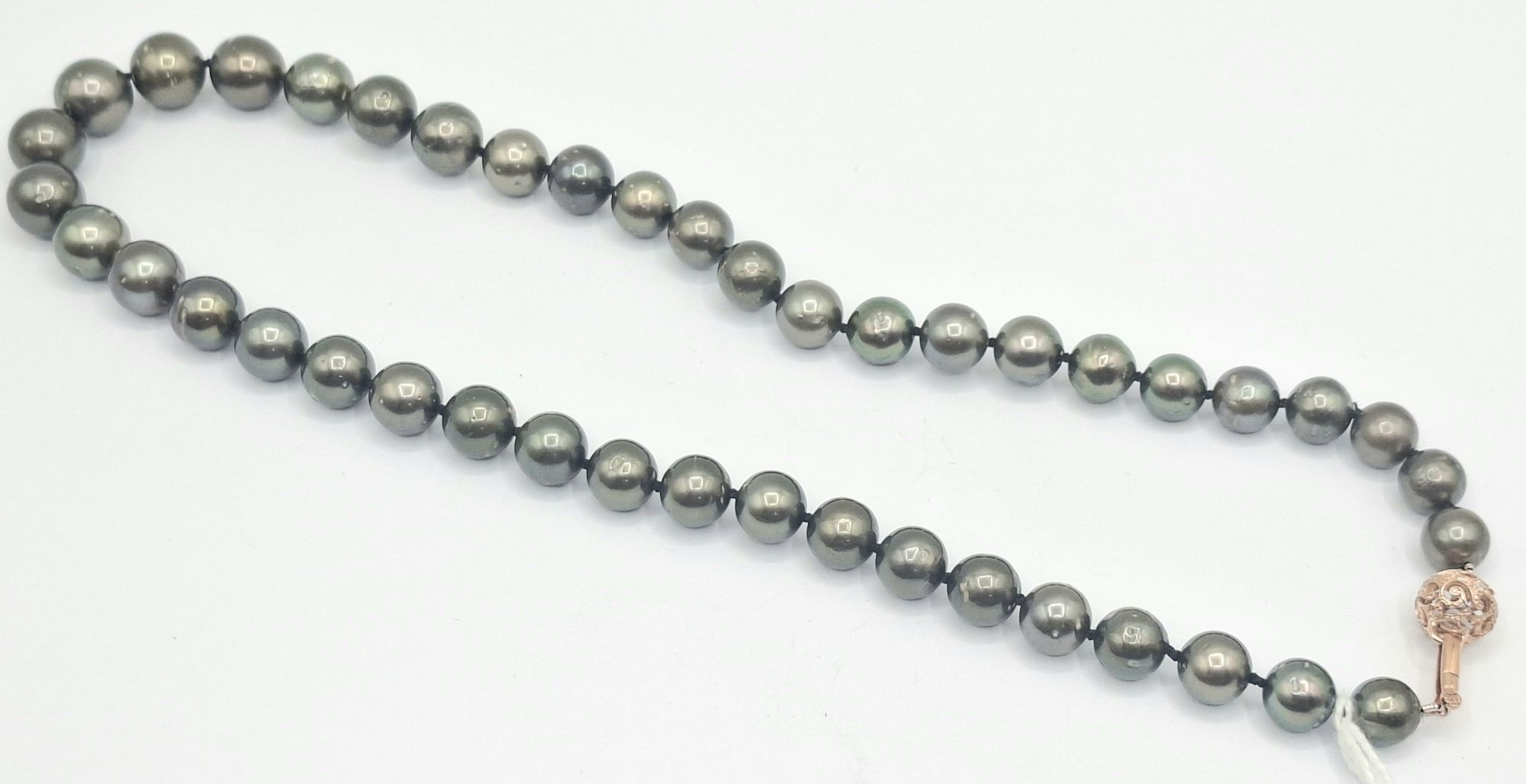 1151 · 14K ROSE GOLD PEARL NECKLACE