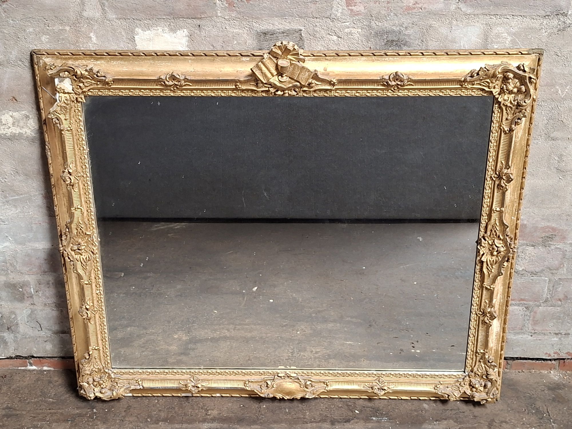 210 · 19TH C. WALL MIRROR
