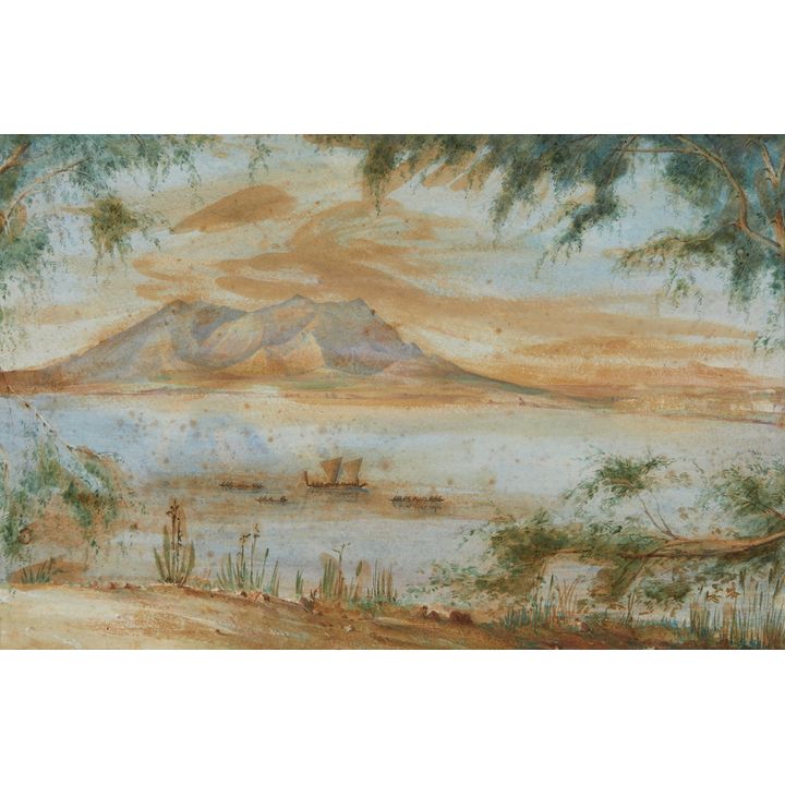 JOHN GUISE MITFORD, Lake Taupo