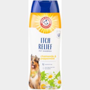 20 FL OZ (PACK OF 1) ARM & HAMMER FOR PETS ITCH RELIEF SHAMPOO, 20OZ CHAMOMILE AND PEPPERMINT SCENT | PROFESSIONAL QUALITY DOG ITC