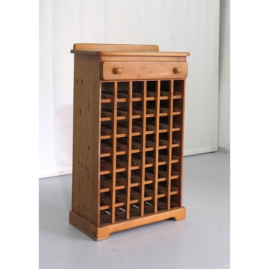 PINE WINE RACK