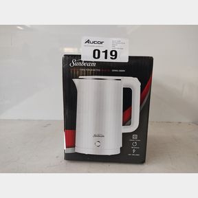 SUNBEAM - 1 8L CORDLESS KETTLE - COOL TOUCH - SDWK-1800 - WHITE