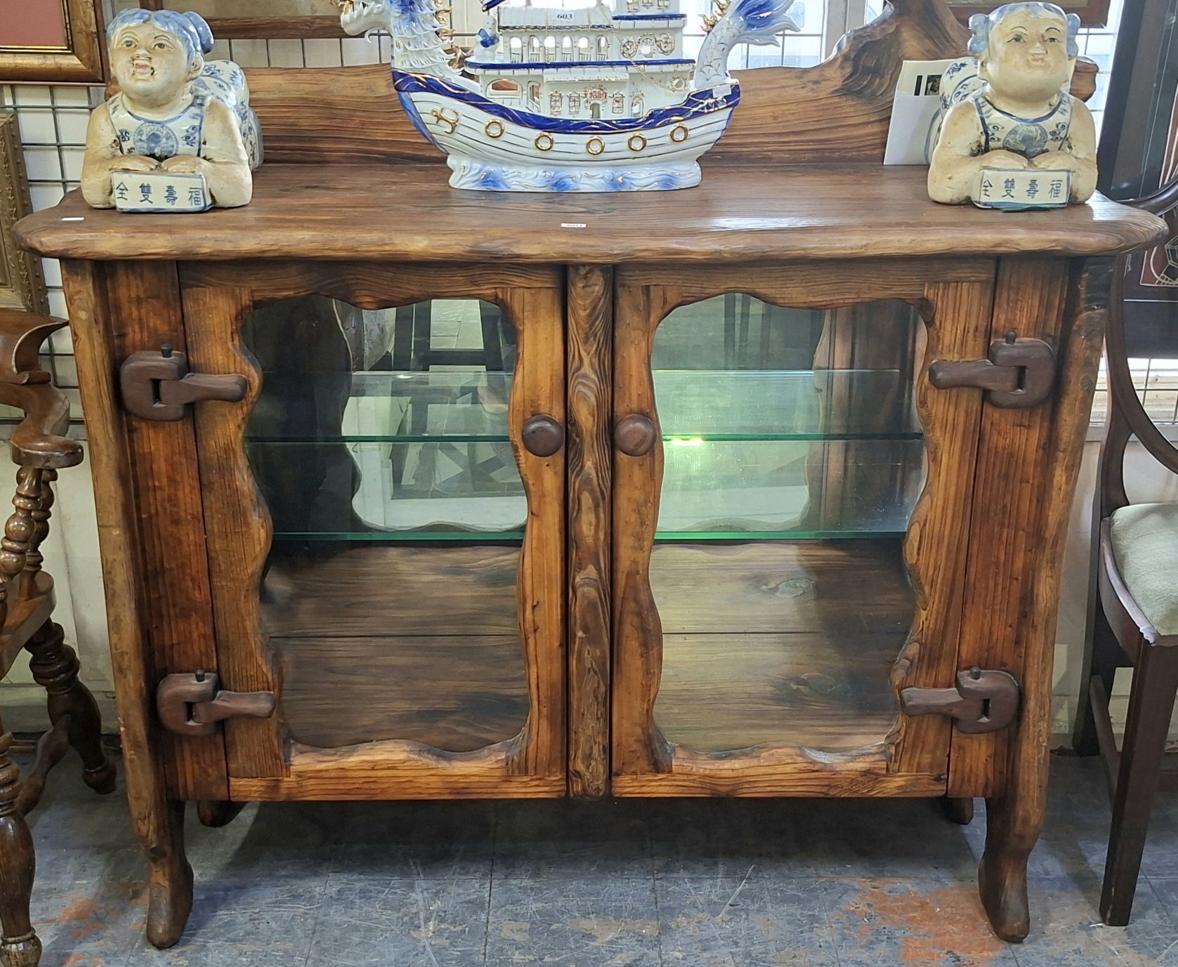Natural Form Display Cabinet
