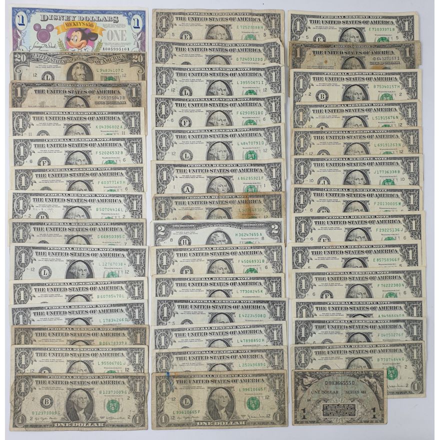 US Notes & Novelty Mickey Mouse Note