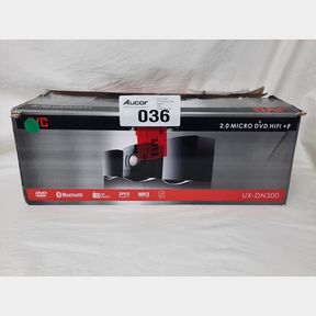 JVC MICRO DVD HIFI SYSTEM - UX-DN300