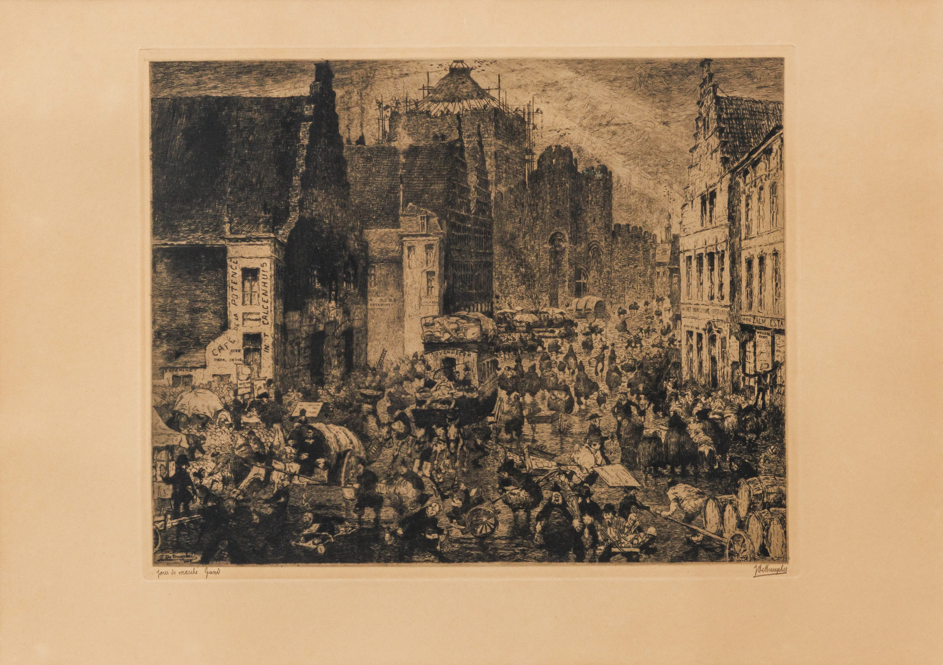 Jules de bruycker (1870-1945) – kavel bij Bernaerts, Antwerp