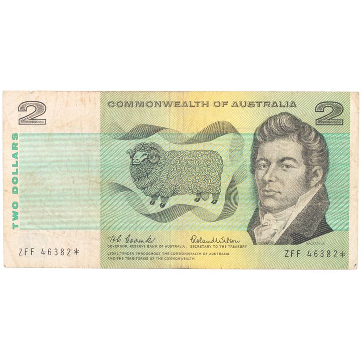 Coombs/Wilson, Two Dollars, 1966, VG