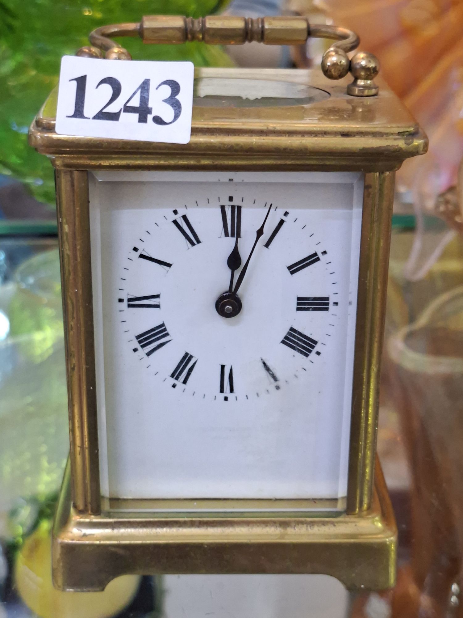 1243 · ANTIQUE FRENCH CARRIAGE CLOCK