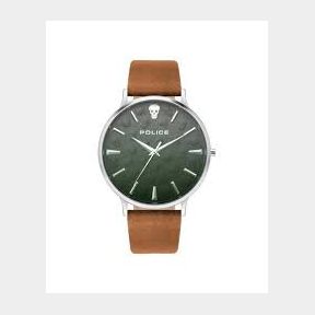 Police - Brown Leather Men Watch - PL.16023JS/13A - Bar 9902051093417 |51750/6608 AS (HV)